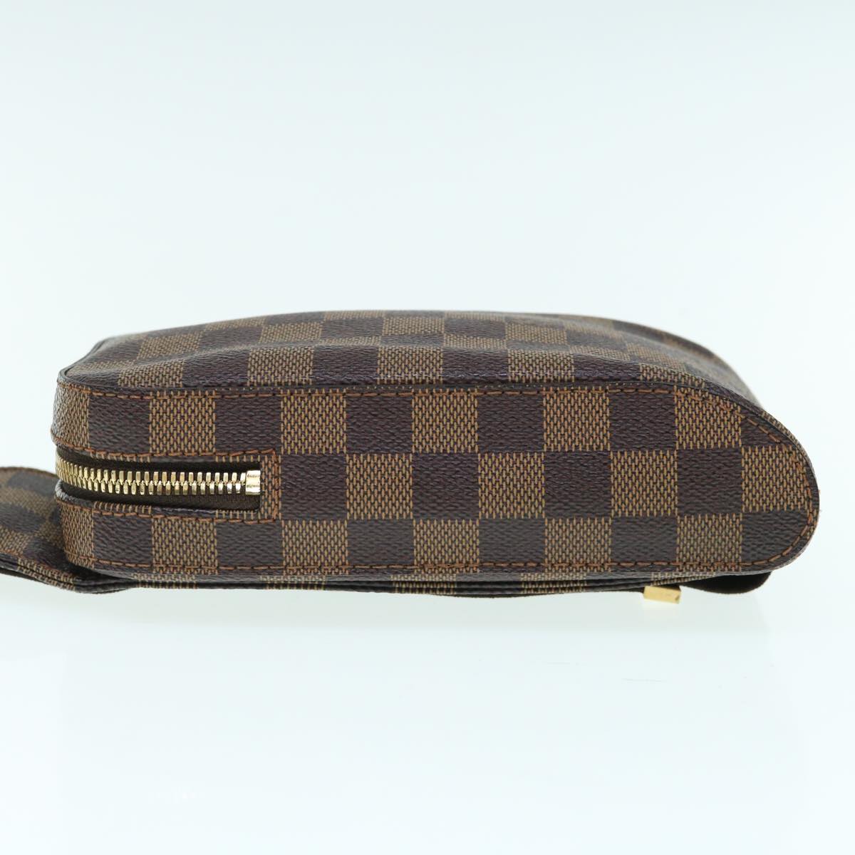LOUIS VUITTON Damier Ebene Geronimos Shoulder Bag N51994 LV 61462
