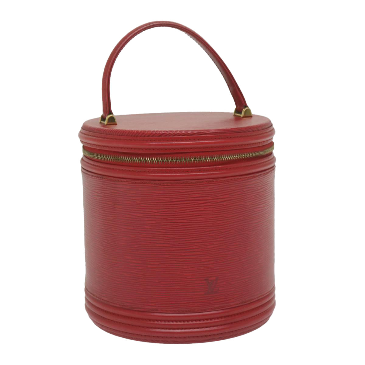 LOUIS VUITTON Epi Cannes Hand Bag Red M48037 LV 61476