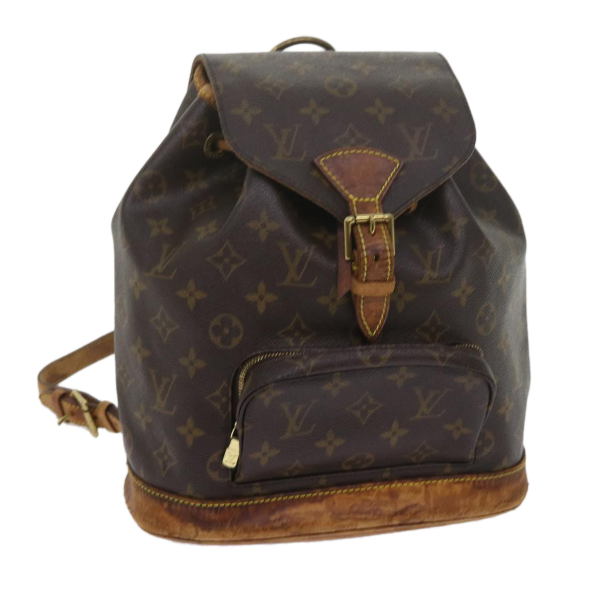 LOUIS VUITTON Monogram Montsouris MM Backpack M51136 LV 61478