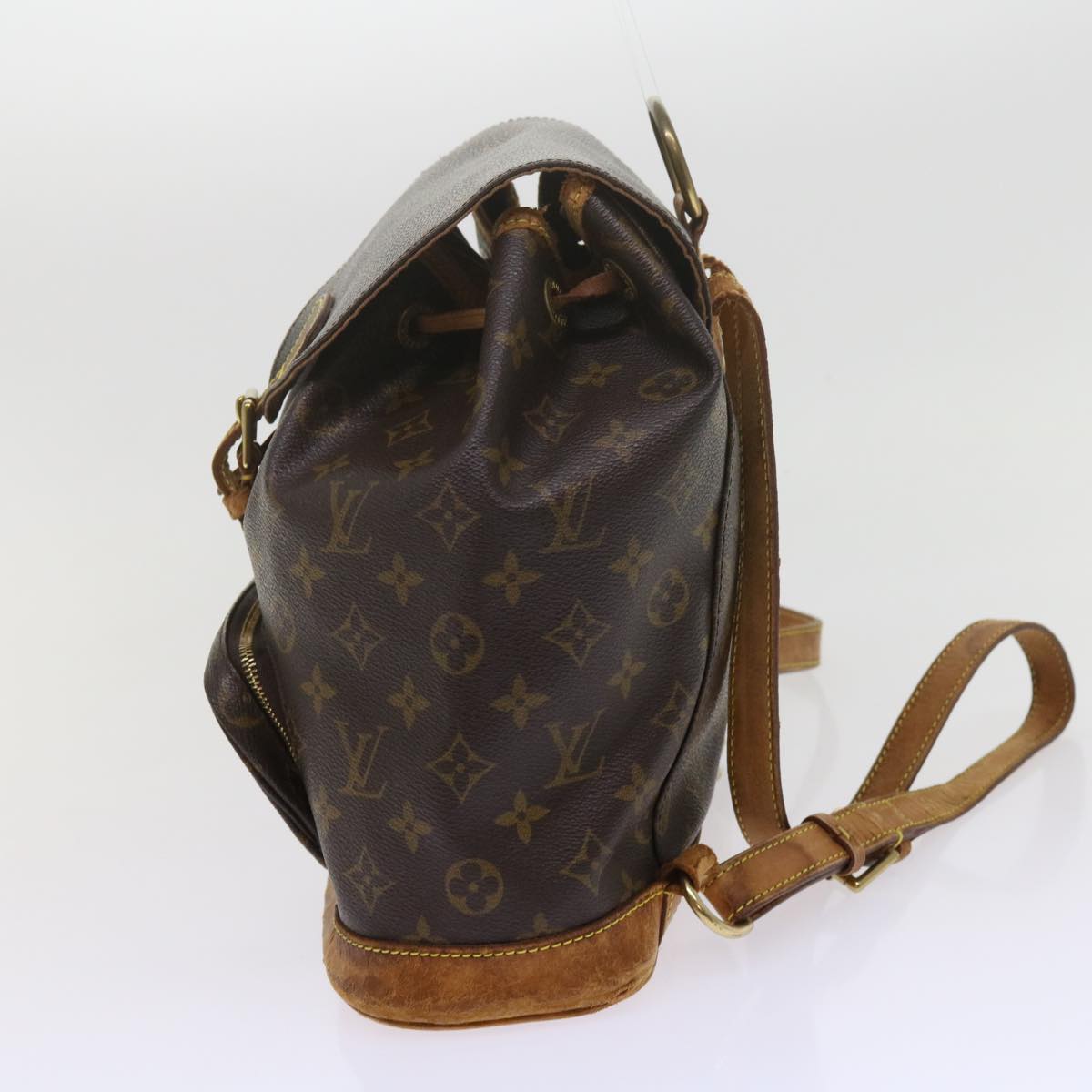 LOUIS VUITTON Monogram Montsouris MM Backpack M51136 LV 61478
