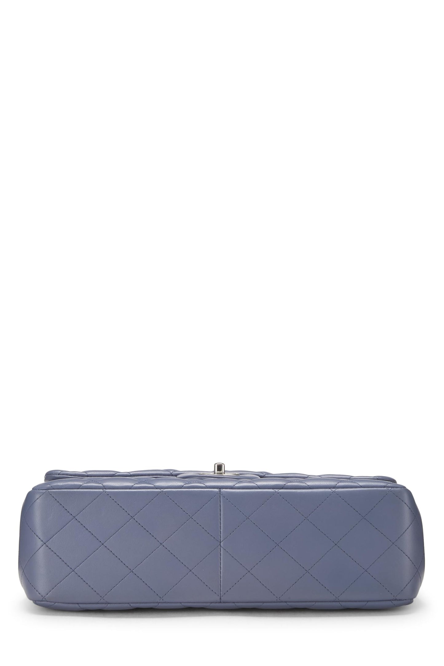 Chanel,  Purple Quilted Lambskin New Classic Double Flap Jumbo, Purple