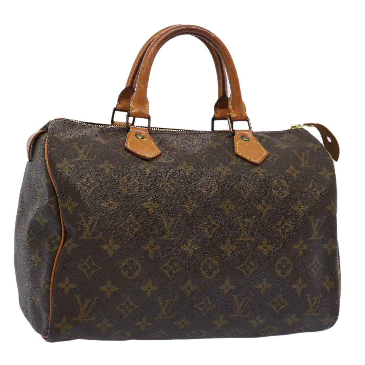 LOUIS VUITTON Monogram Speedy 30 Hand Bag M41526 LV 61503