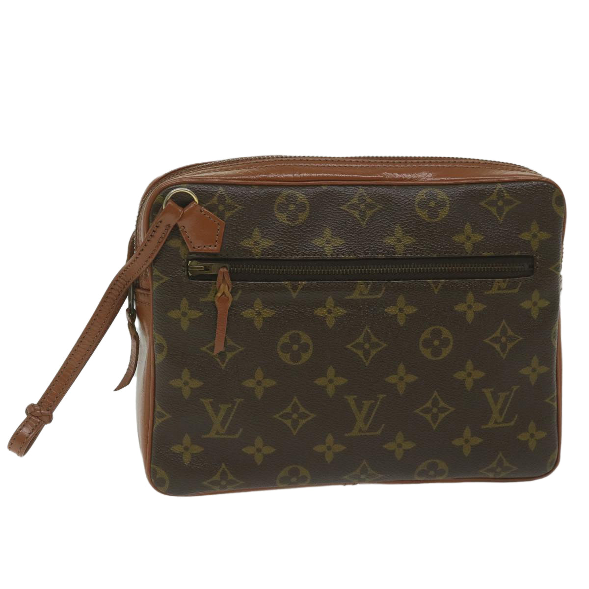LOUIS VUITTON Monogram Pochette Sports Clutch Bag No.183 LV 61536