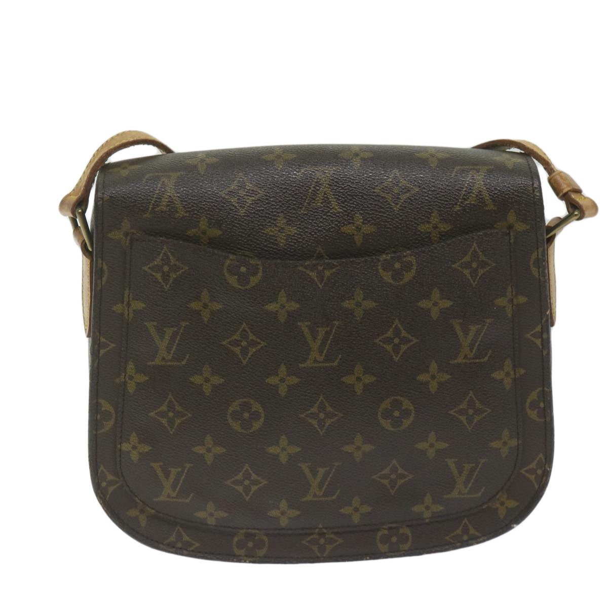 LOUIS VUITTON Monogram Saint Cloud GM Shoulder Bag M51242 LV 61543
