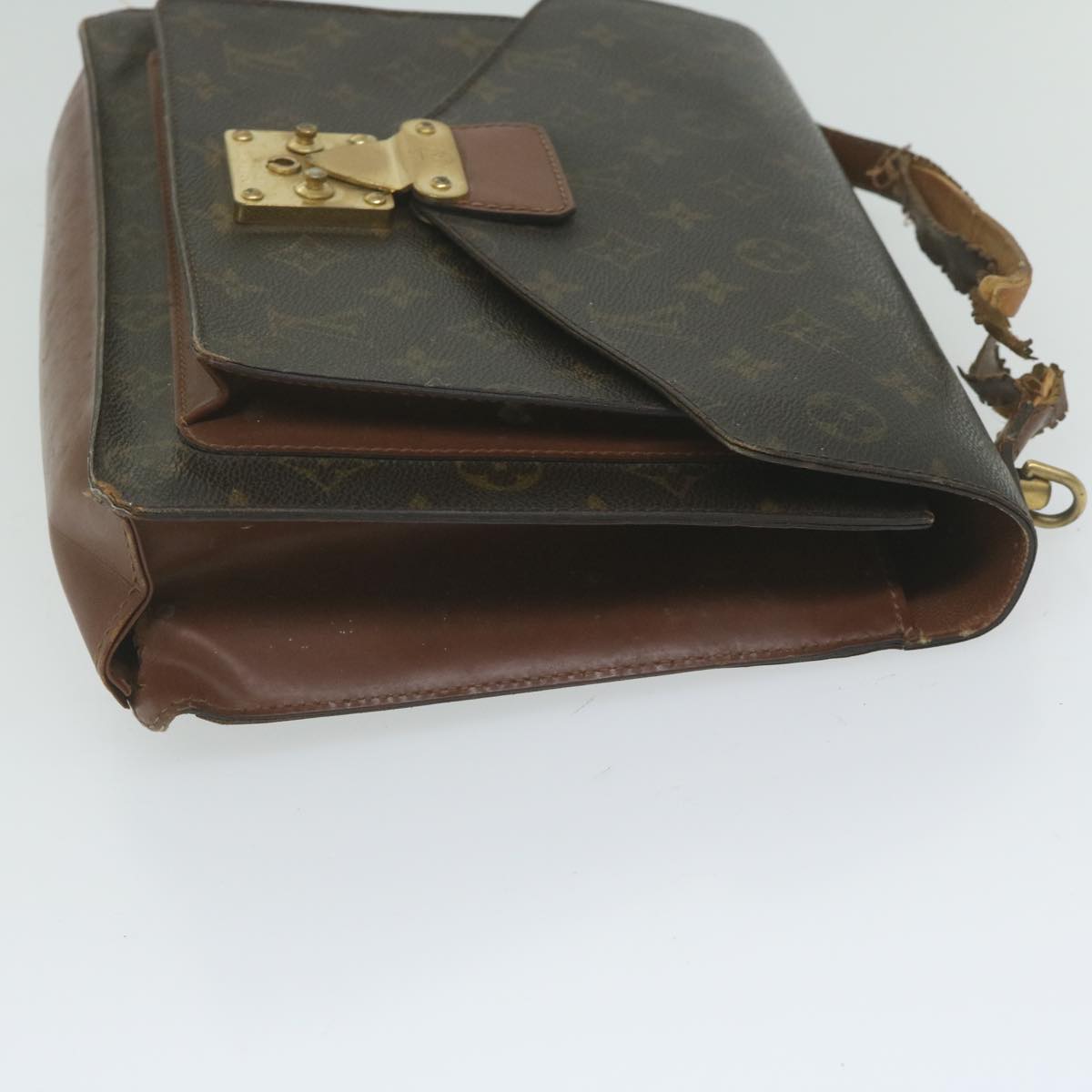 LOUIS VUITTON Monogram Monceau 28 Hand Bag 2way M51185 LV 61561
