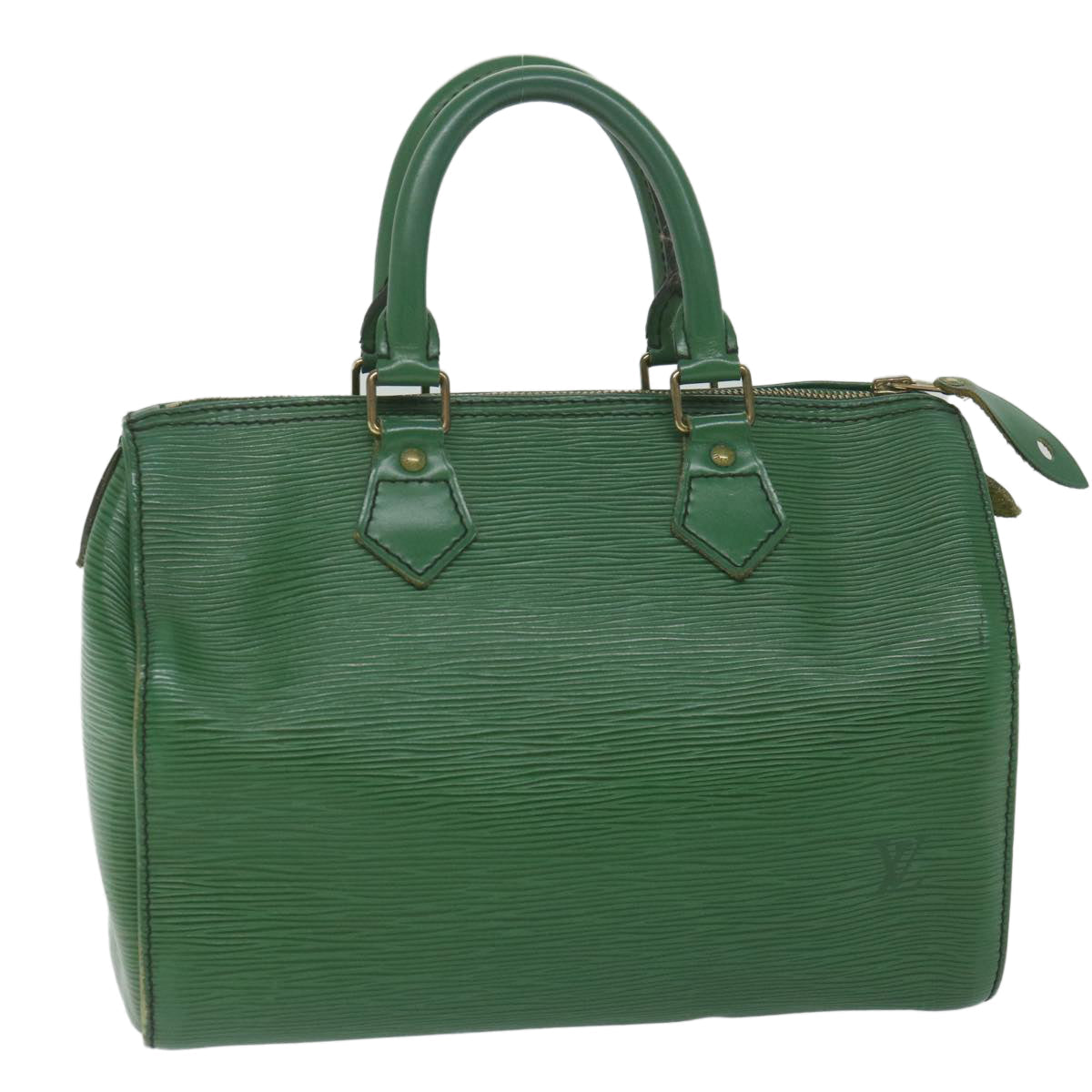 LOUIS VUITTON Epi Speedy 25 Hand Bag Borneo Green M43014 LV 61569