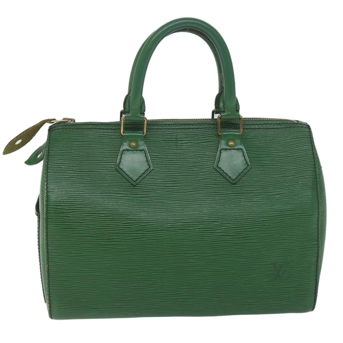 LOUIS VUITTON Epi Speedy 25 Hand Bag Borneo Green M43014 LV 61569
