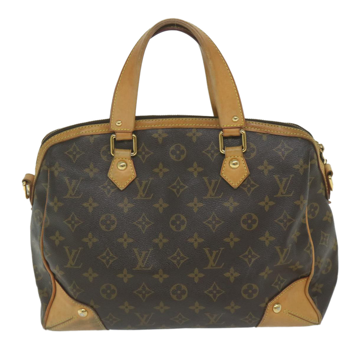 LOUIS VUITTON Monogram Retiro PM Hand Bag 2way Shoulder Bag MB4181 61581
