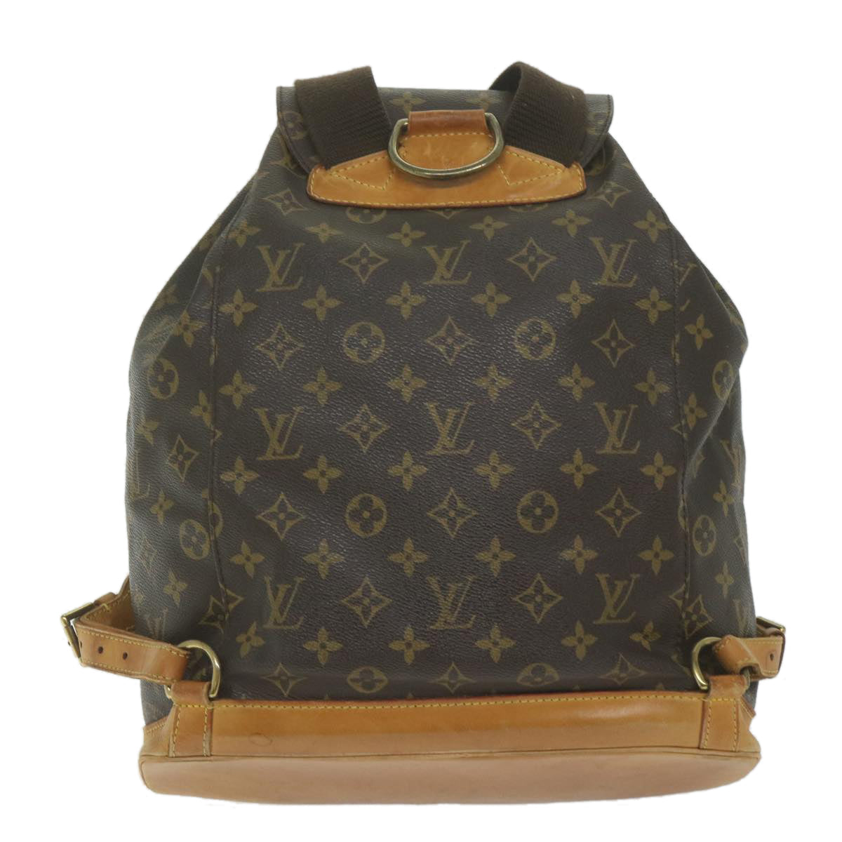 LOUIS VUITTON Monogram Montsouris GM Backpack M51135 LV 61584