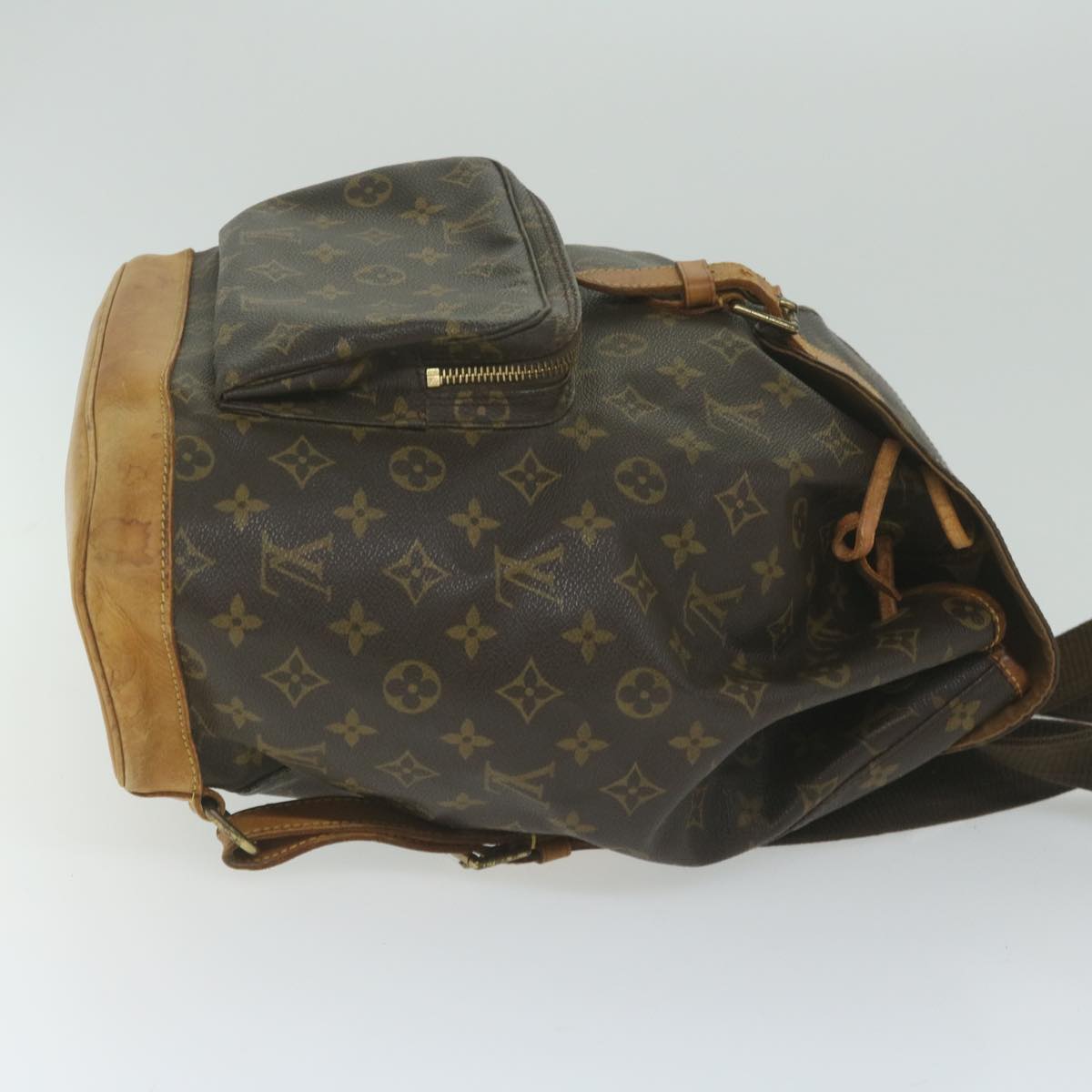 LOUIS VUITTON Monogram Montsouris GM Backpack M51135 LV 61584