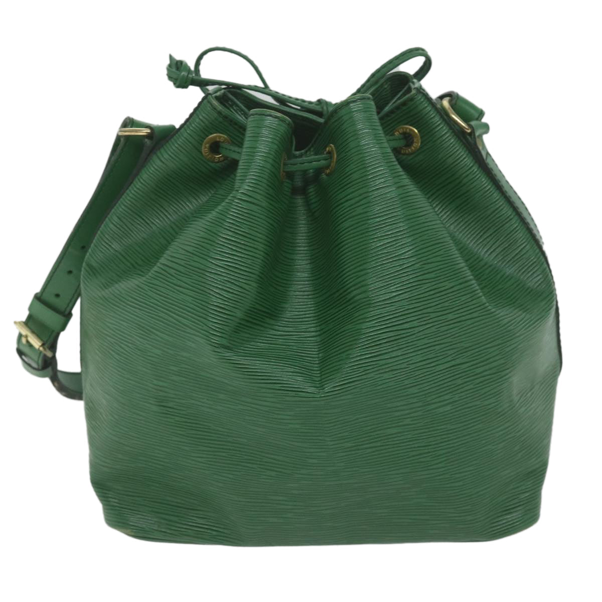 LOUIS VUITTON Epi Petit Noe Shoulder Bag Green M44104 LV 61617