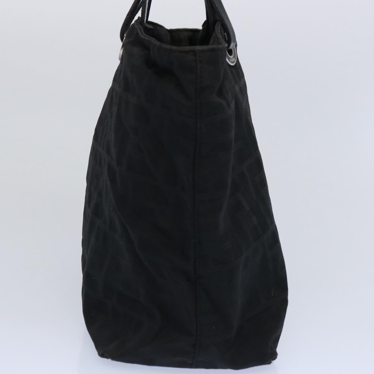 Luxury FendiZucca Canvas Hand Bag Black61642