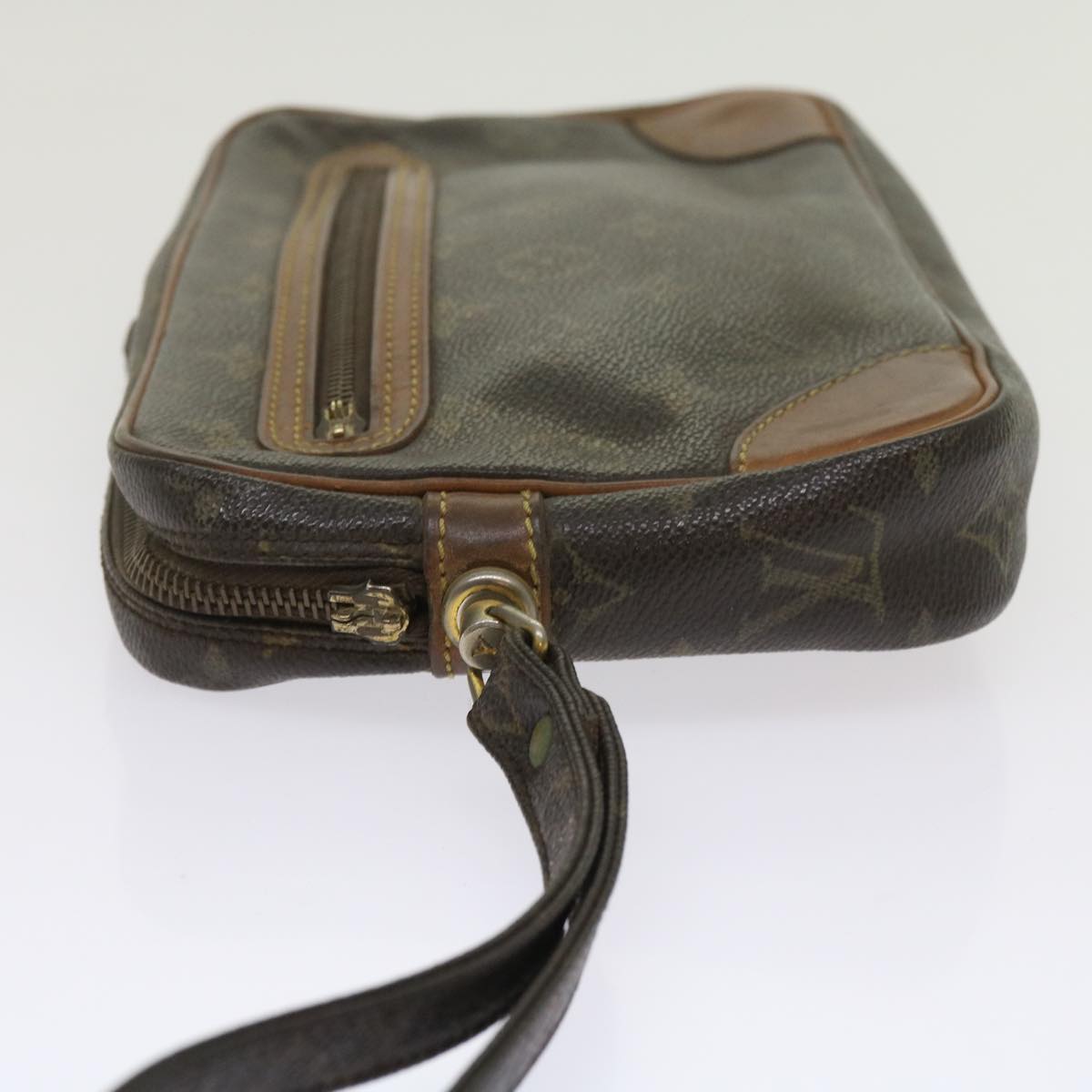 LOUIS VUITTON Monogram Marly Dragonne GM Clutch Bag M51825 LV 61688