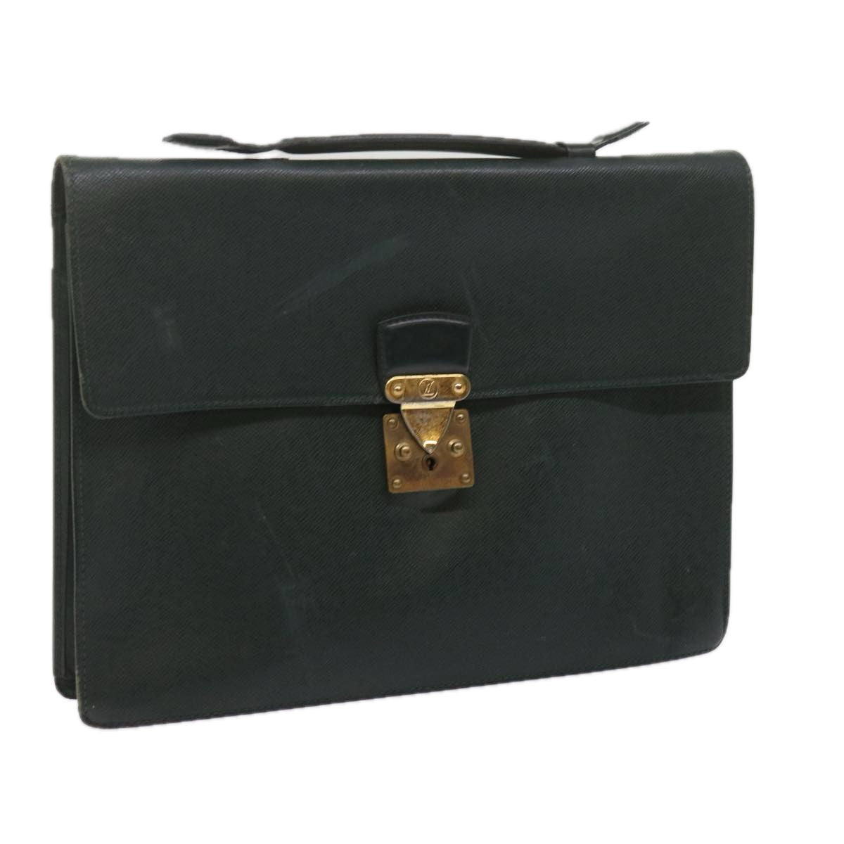 LOUIS VUITTON Taiga Serviette Kourad Business Bag Epicea M30074 LV 61711