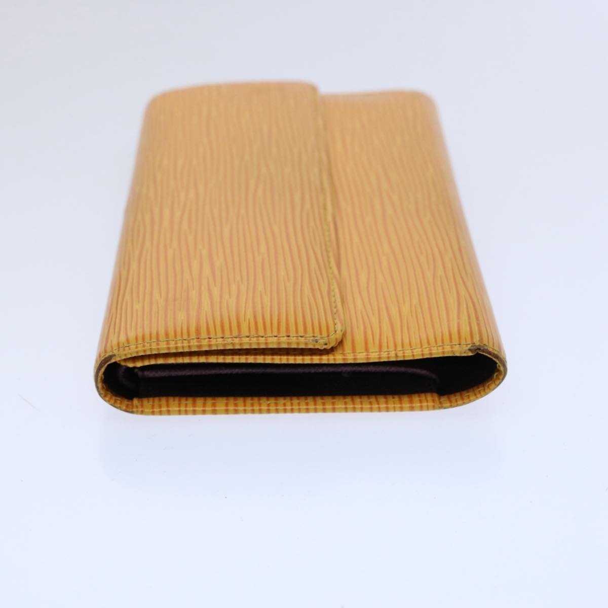 LOUIS VUITTON Epi Porte Tresor International Wallet Yellow M63389 LV 61715