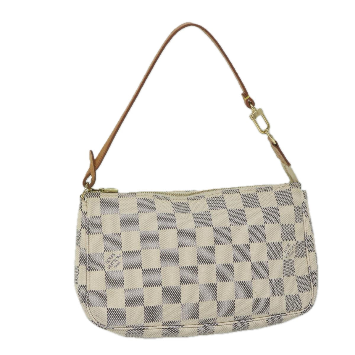 LOUIS VUITTON Damier Azur Pochette Accessoires Pouch N51986 LV 61737