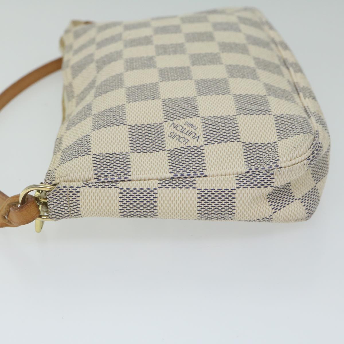 LOUIS VUITTON Damier Azur Pochette Accessoires Pouch N51986 LV 61737