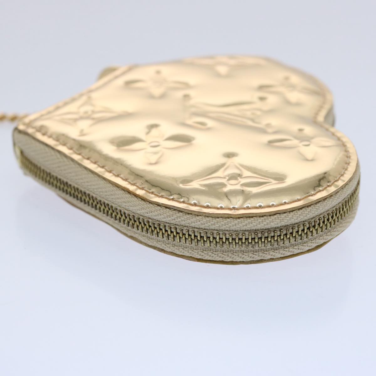 LOUIS VUITTON Monogram Miroir Porte Monnaie Coeur Purse Dore M93567 61747A