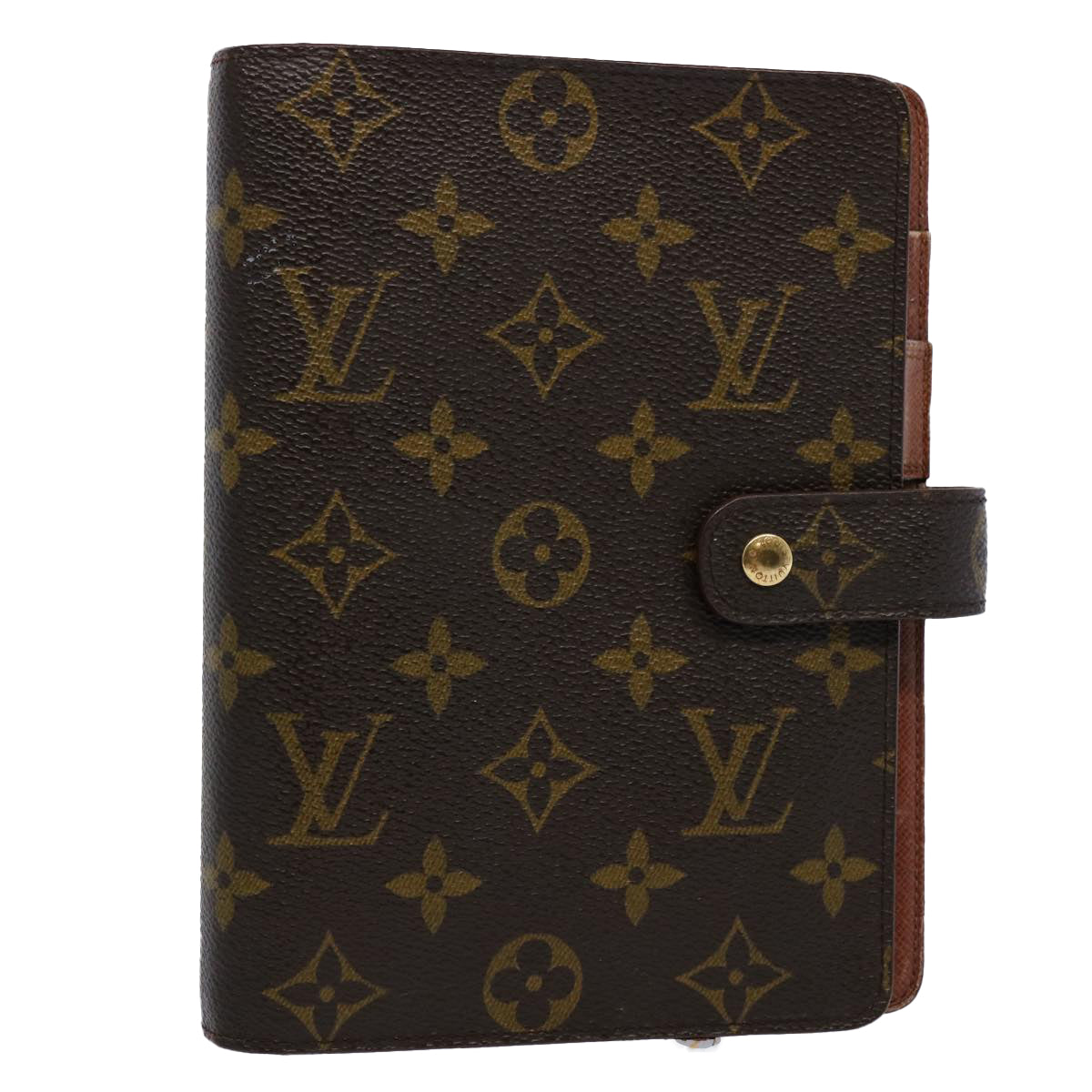 LOUIS VUITTON Monogram Agenda MM Day Planner Cover R20105 LV 61754