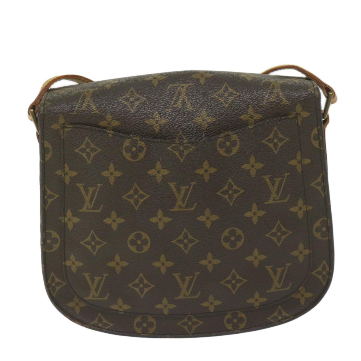 LOUIS VUITTON Monogram Saint Cloud GM Shoulder Bag M51242 LV 61765
