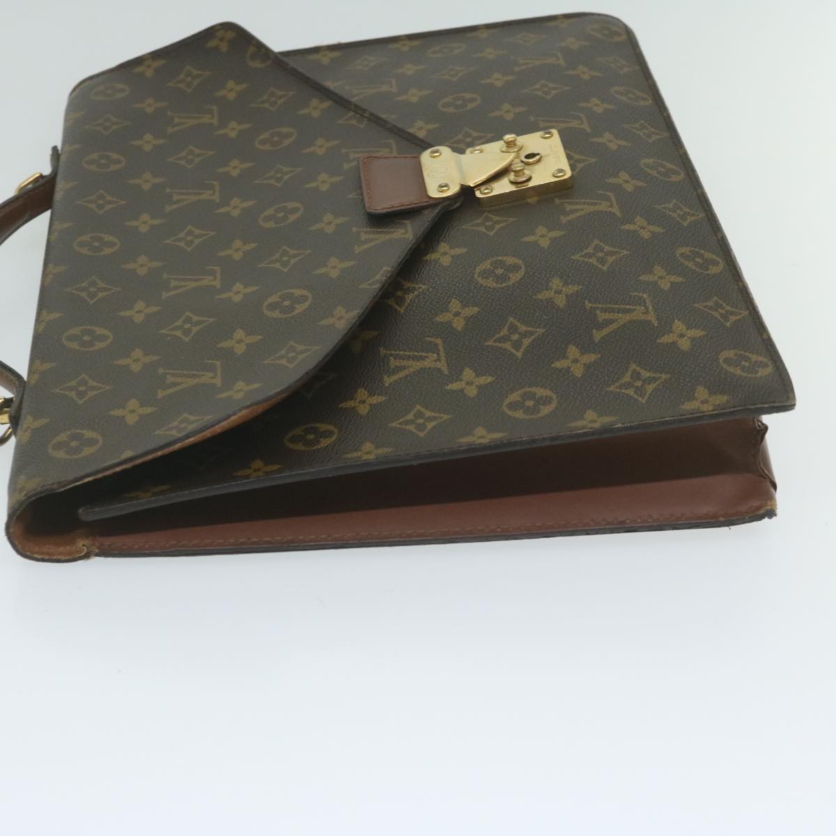 LOUIS VUITTON Monogram Porte Documents Bandouliere Bag M53338 LV 61808