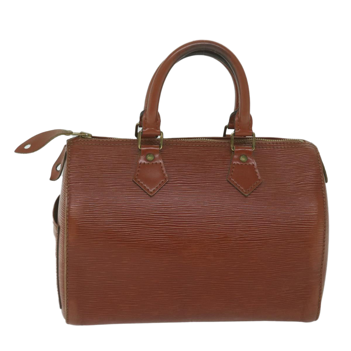 LOUIS VUITTON Epi Speedy 25 Hand Bag Brown M43013 LV 61859