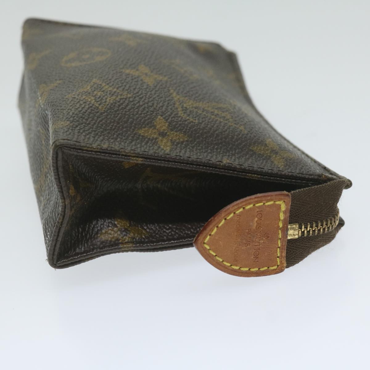 LOUIS VUITTON Monogram Poche Toilette 15 Pouch M47546 LV 61866