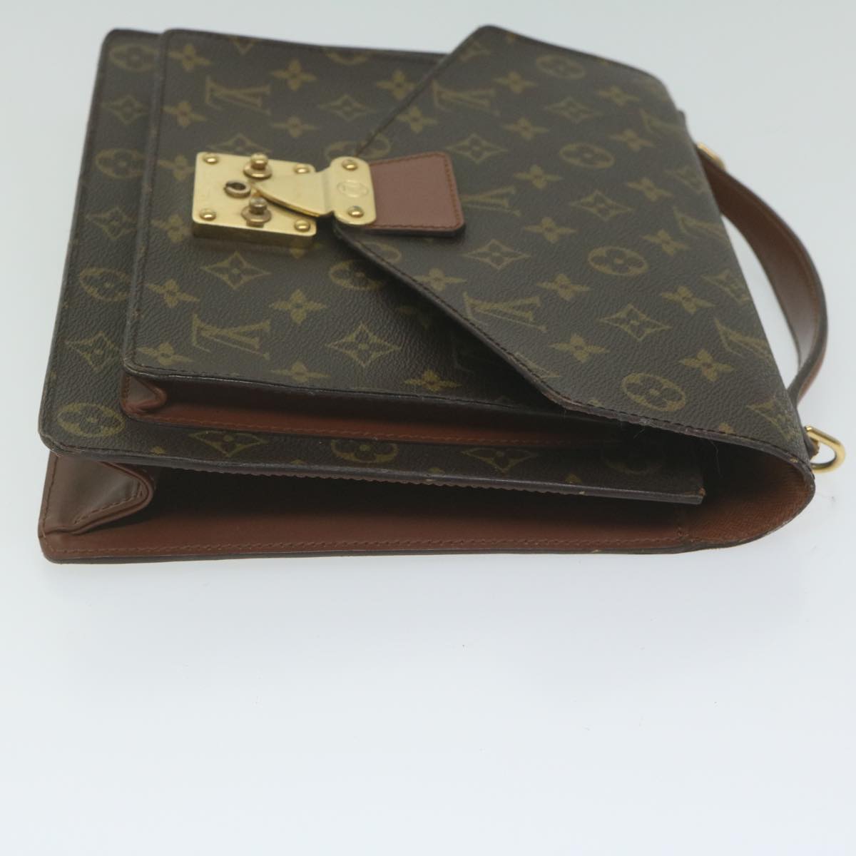 LOUIS VUITTON Monogram Monceau 28 Hand Bag 2way M51185 LV 61871