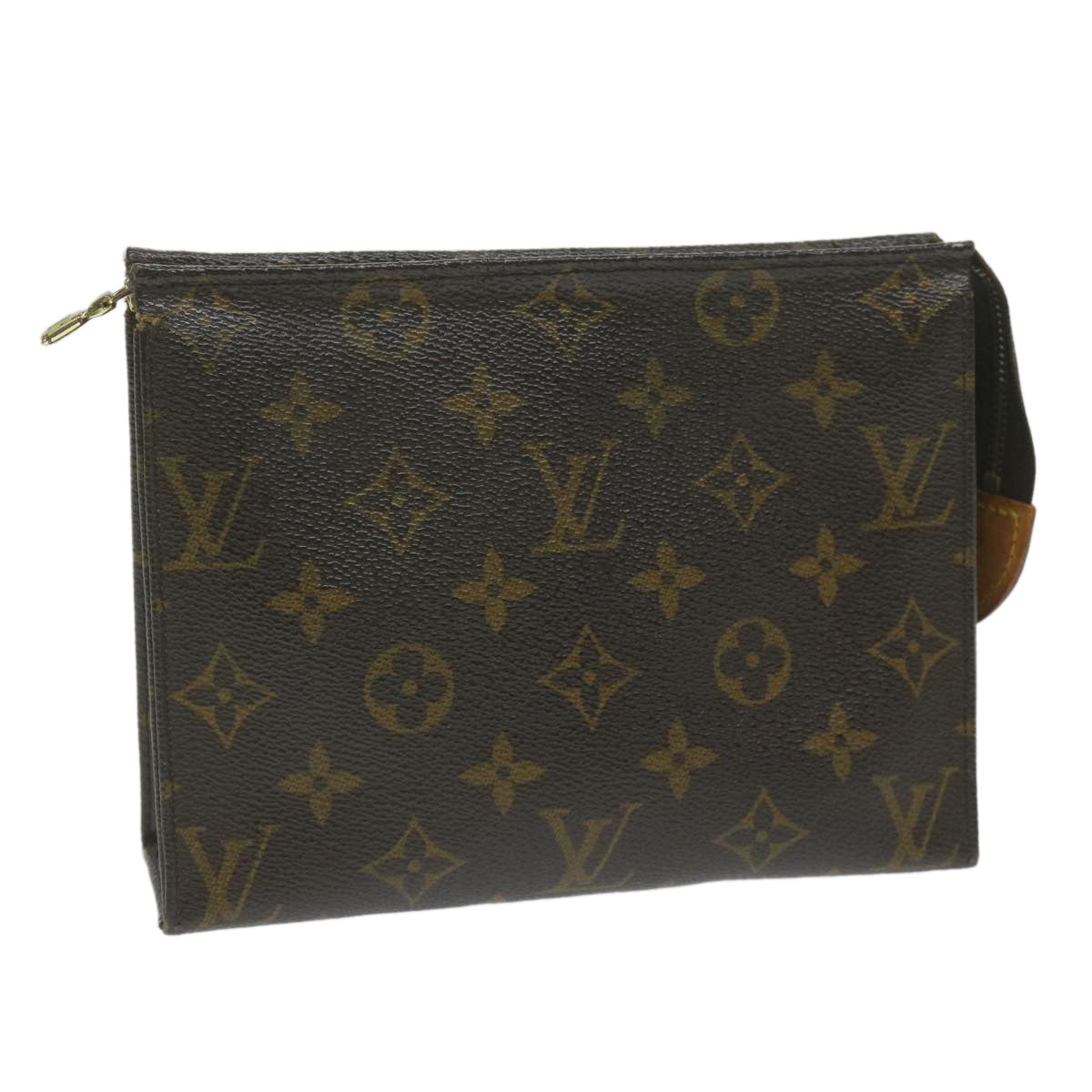 LOUIS VUITTON Monogram Poche Toilette 19 Pouch M47544 LV 61912
