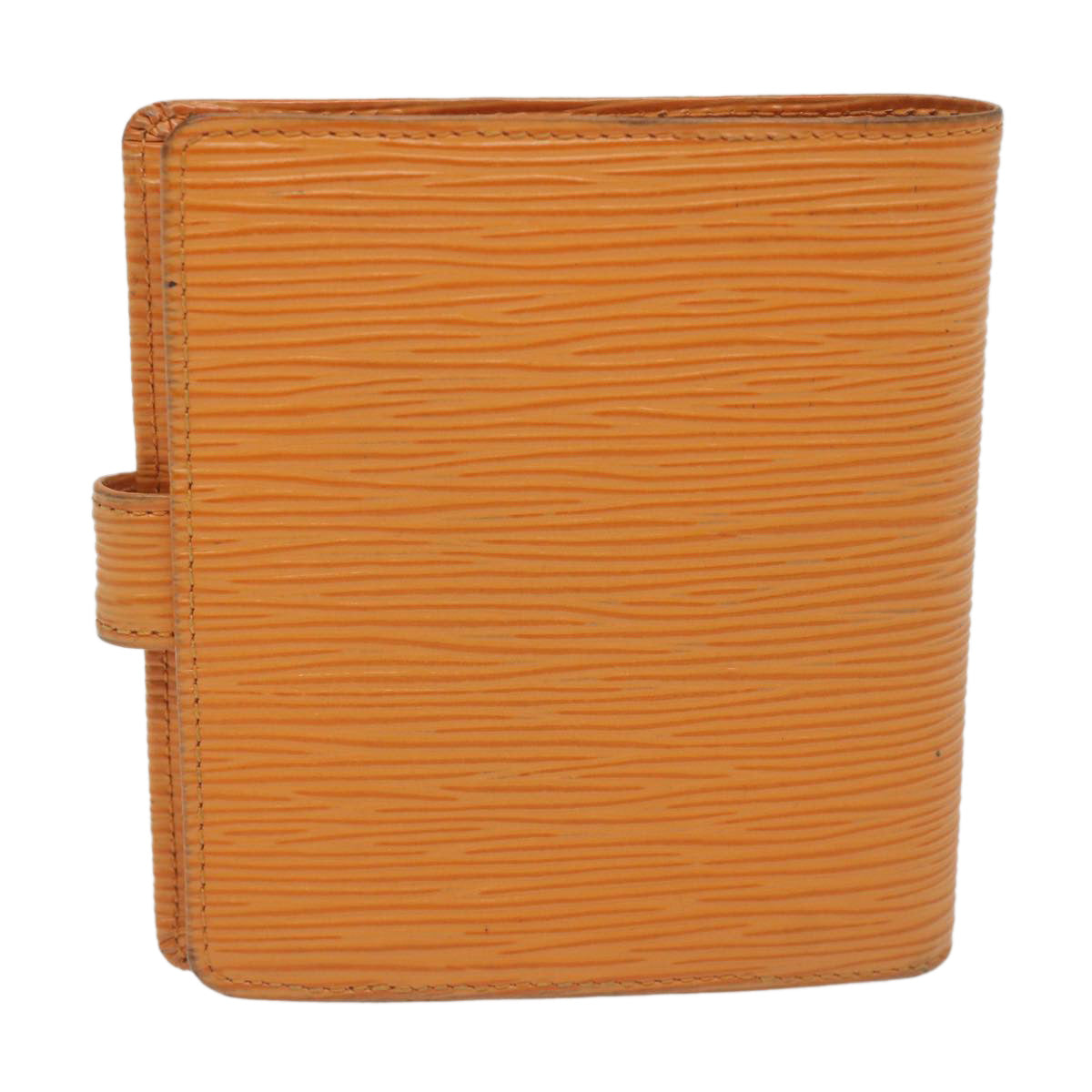 LOUIS VUITTON Epi Porte Billets Compact Bifold Wallet Mandarin M6355H 61922