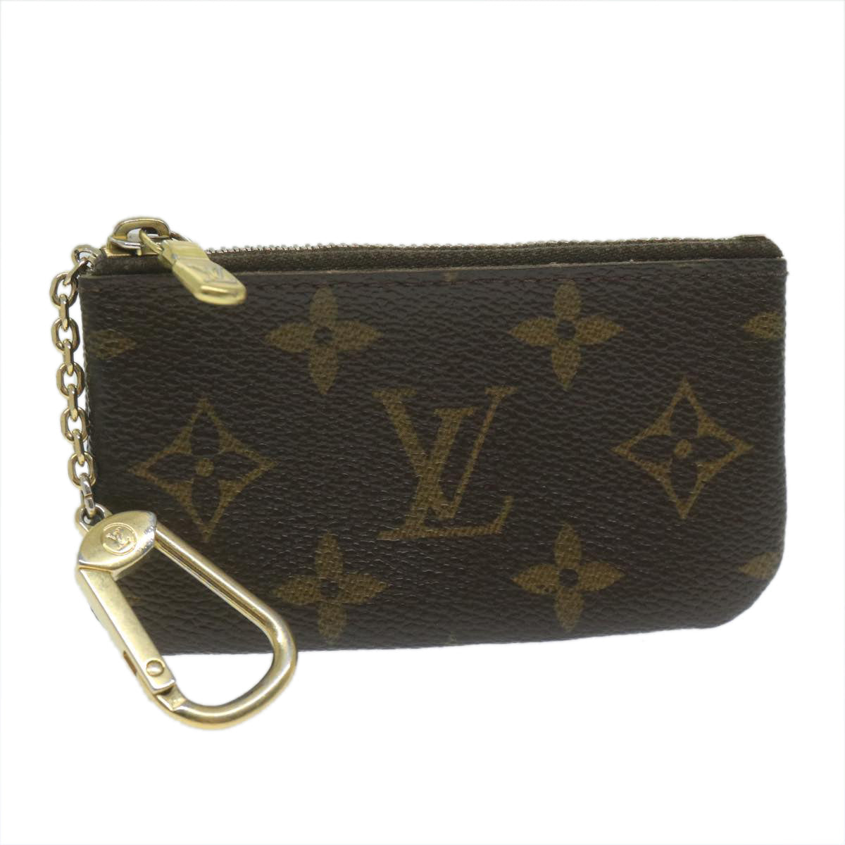 LOUIS VUITTON Monogram Pochette Cles Coin Purse M62650 LV 61926