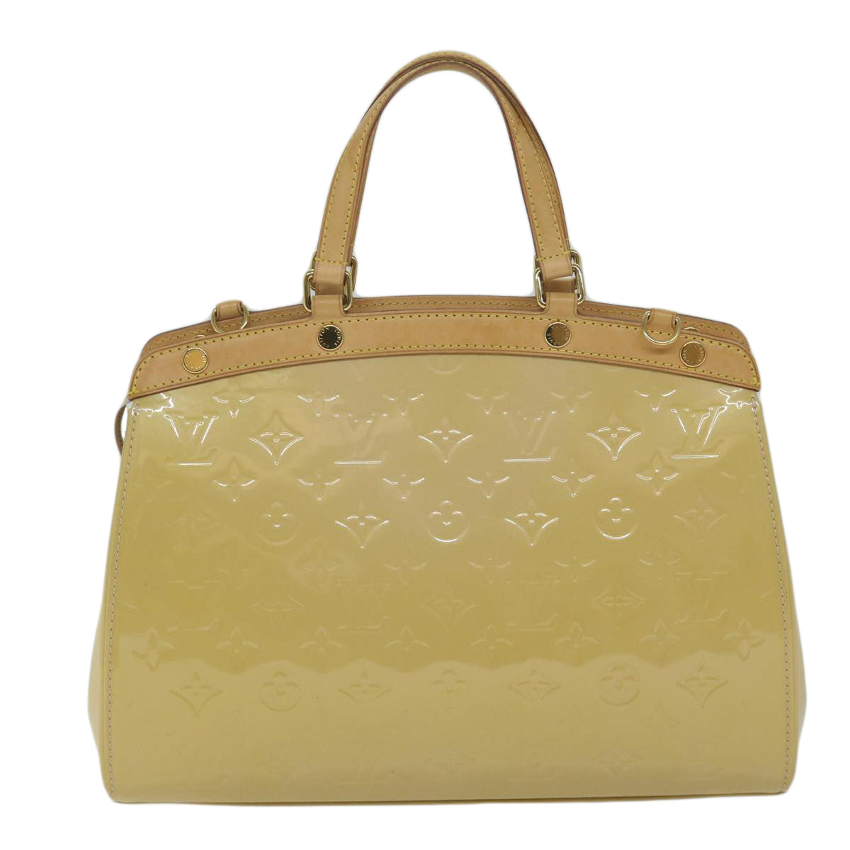 LOUIS VUITTON Monogram Vernis Blair MM Hand Bag Rose Angelique M90068 61953