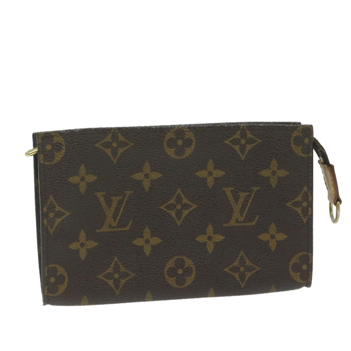 LOUIS VUITTON Monogram Bucket PM Accessory Pouch LV 61987