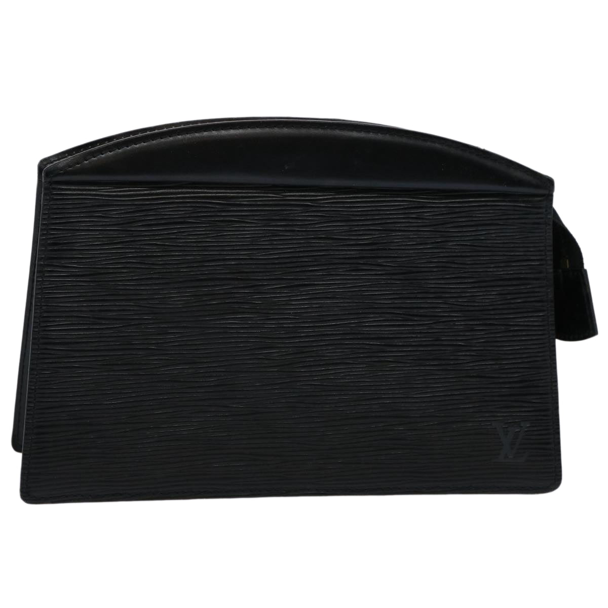 LOUIS VUITTON Epi Trousse Crete Clutch Bag Black M48402 LV 61991