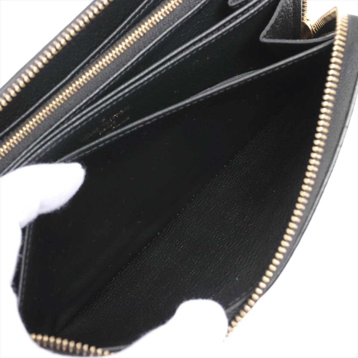 Louis Vuitton Bi-Color Monogram Implant Zippyr Wallet M80481 Noneir Round Zipper Wallet