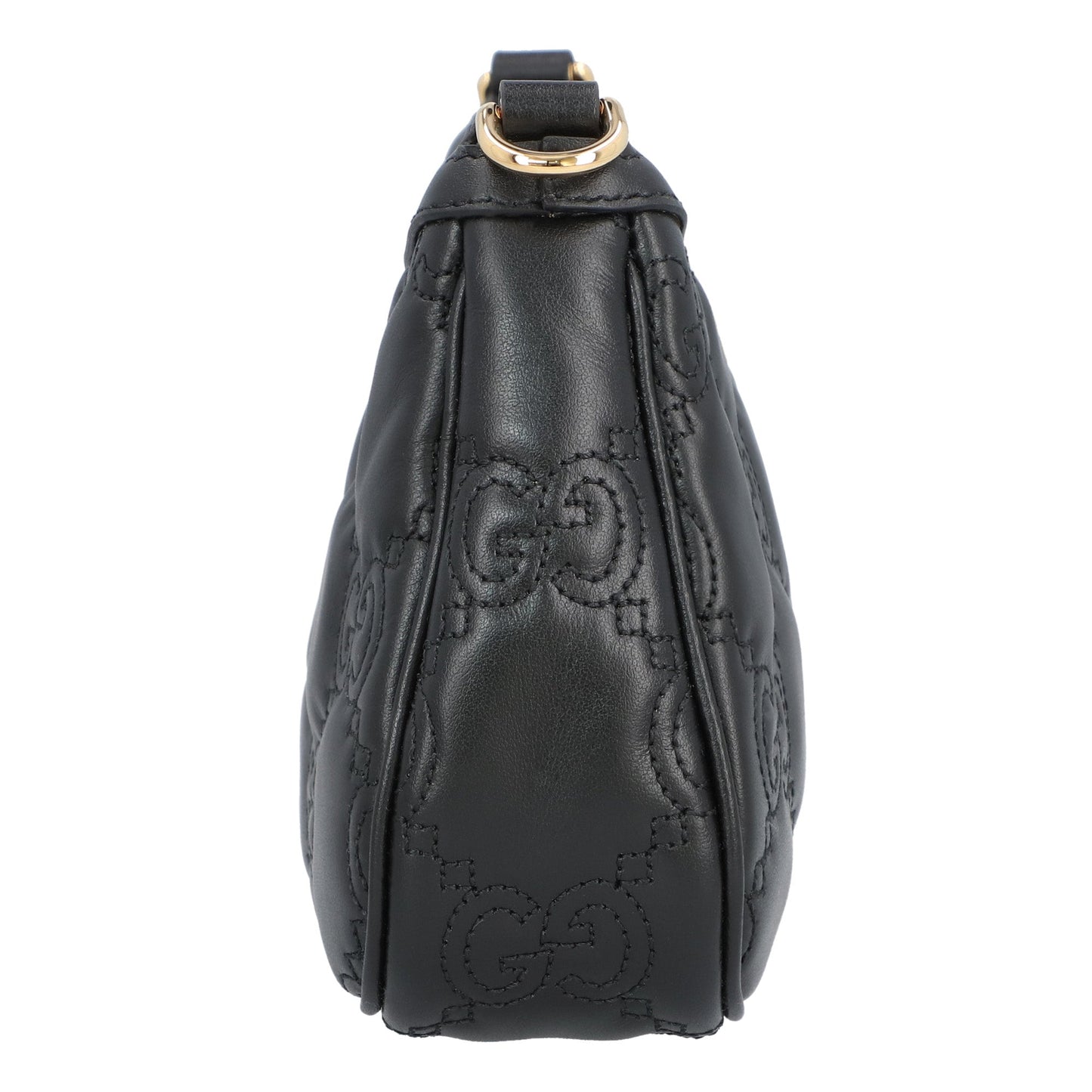 Luxury Gucci Trending 2025 Gg Matelassé Handbag Black