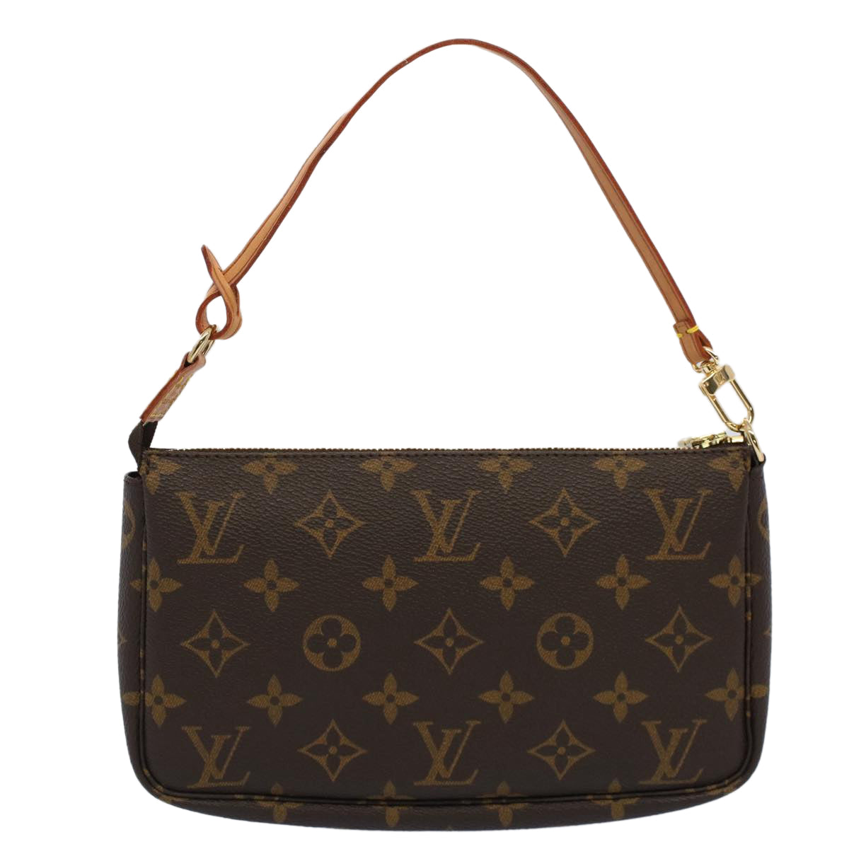 Louis Vuitton Pochette Accessoire  Canvas Clutch Bag ()