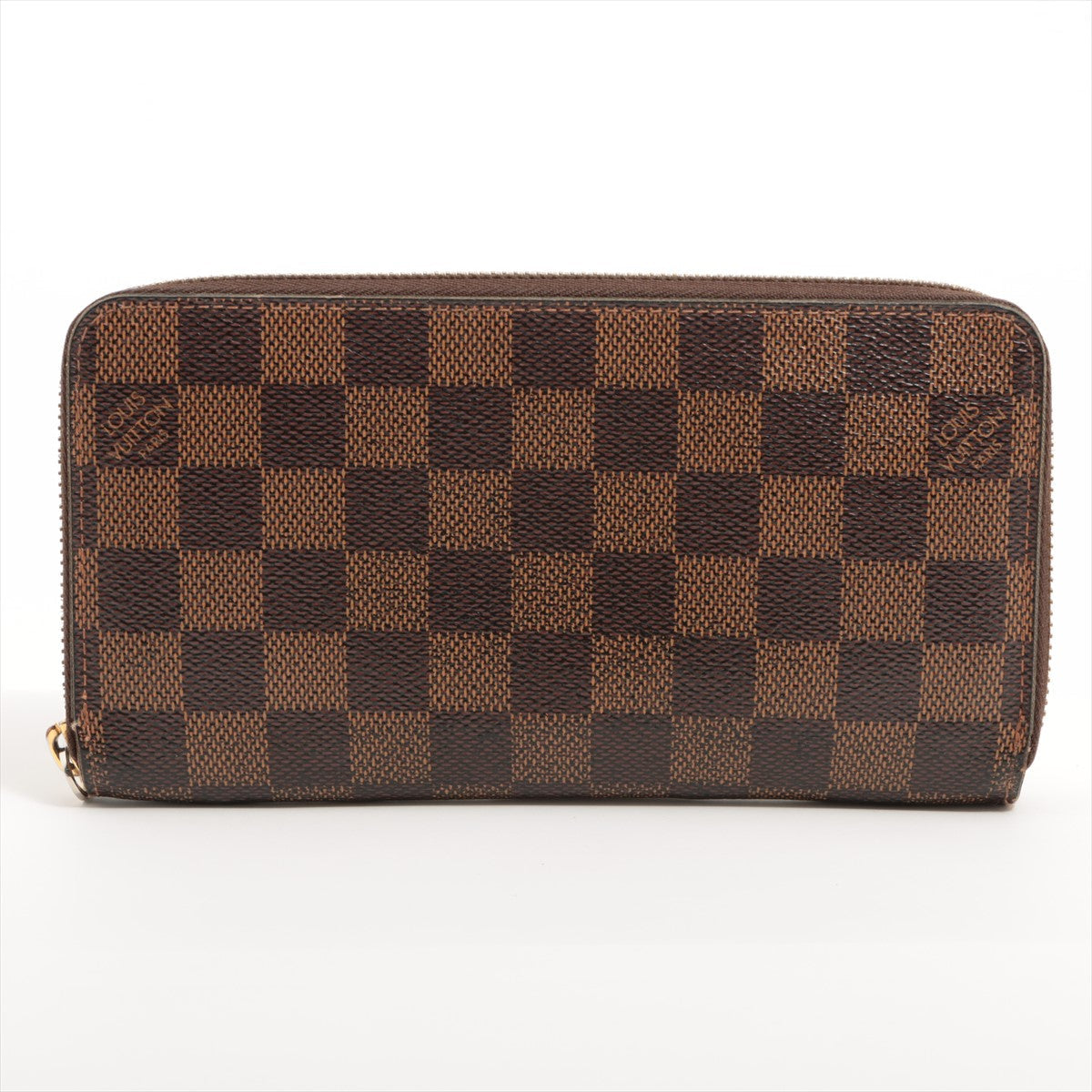 Louis Vuitton Damier Zippy Wallet N41661 Brown Round