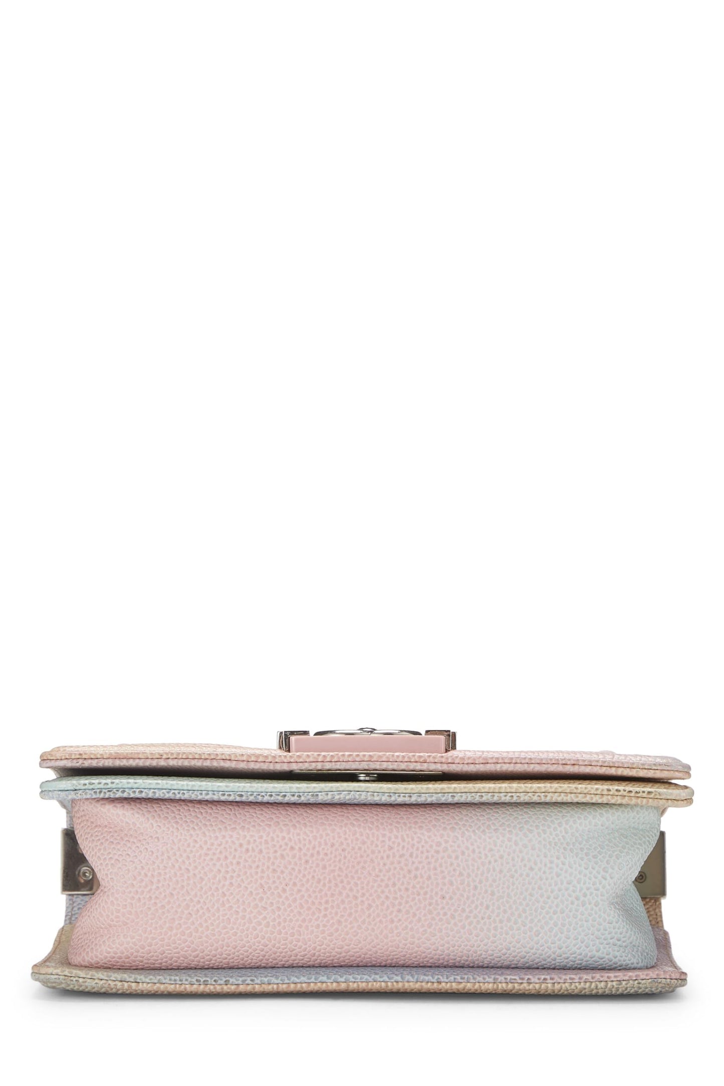 Chanel,  Rainbow Quilted Caviar Boy Bag Small, Pink