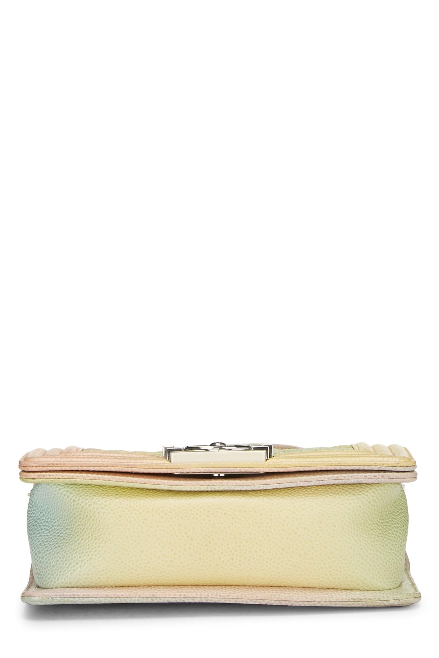 Chanel,  Rainbow Quilted Caviar Boy Bag Small, Multi