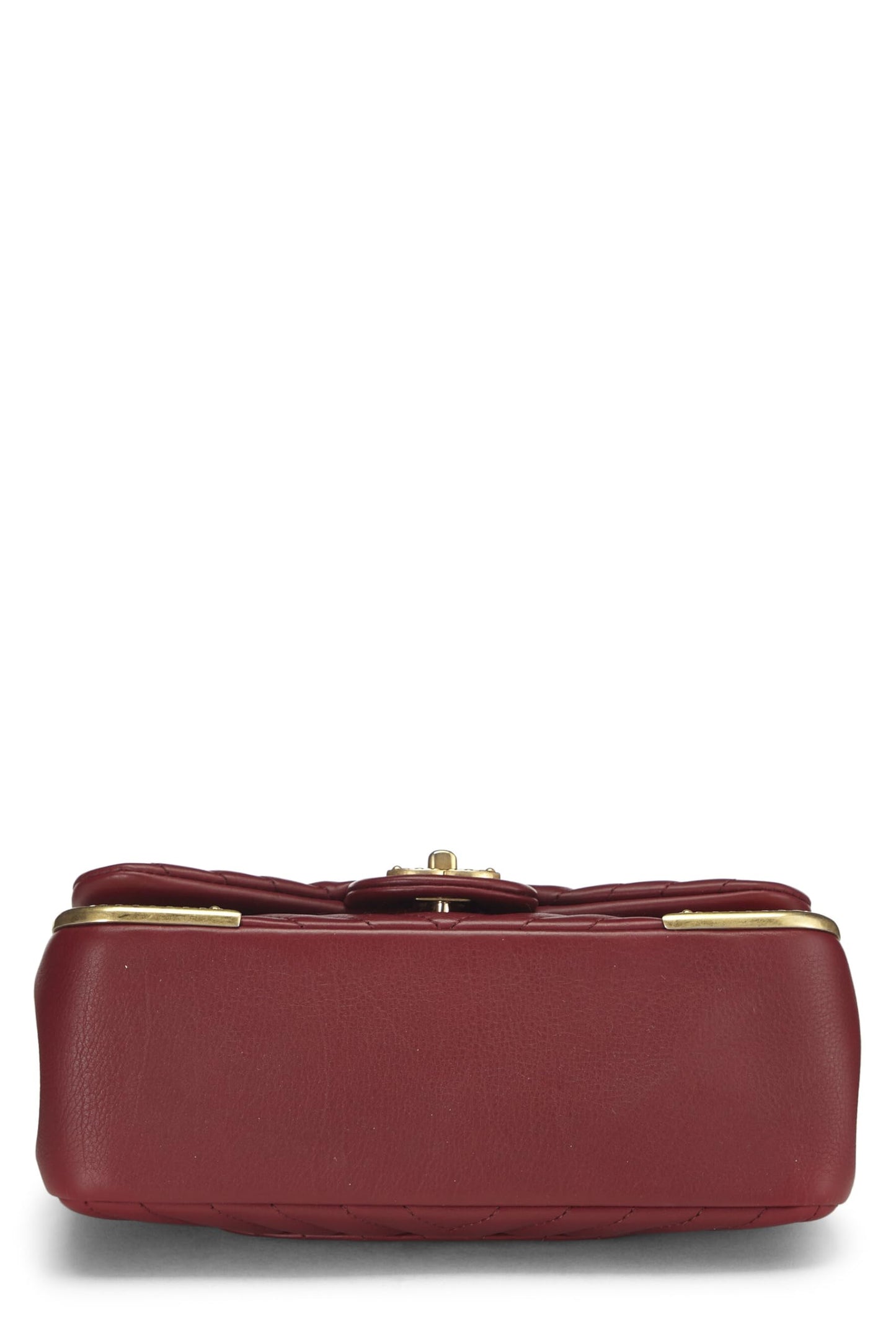 Chanel,  Paris-Cosmopolite Red Chevron Lambskin Rock the Corner Flap Bag Small, Red
