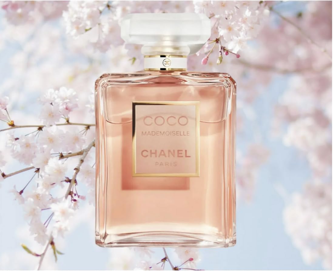 Luxury Chanel Coco Mademoiselle Eau de Parfum Spray for Women, 3.4 Fluid Ounce