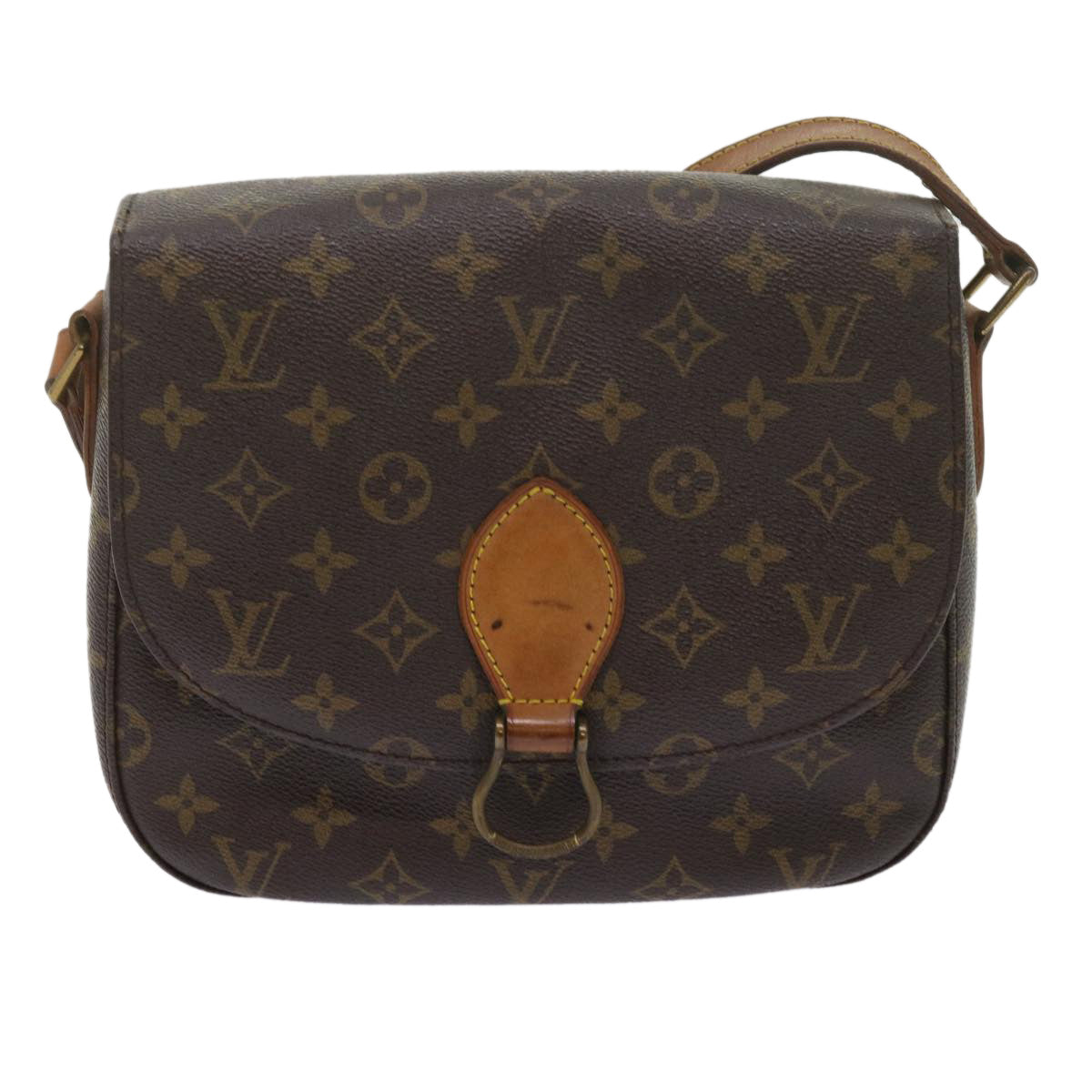 LOUIS VUITTON Monogram Saint Cloud GM Shoulder Bag M51242 LV 62037