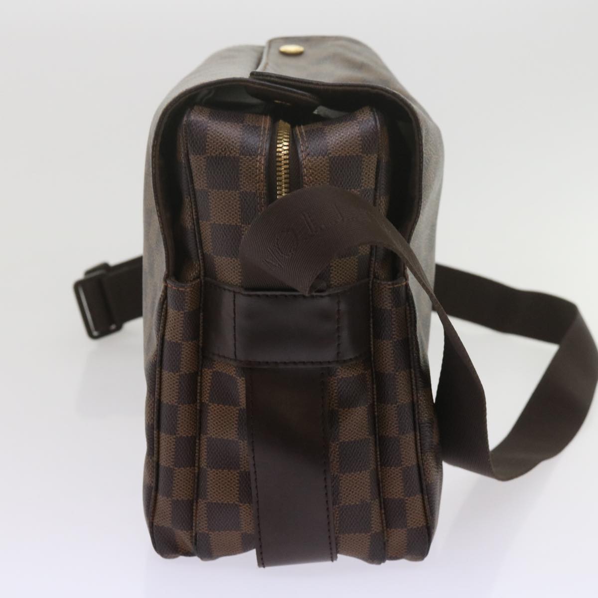 LOUIS VUITTON Damier Ebene Naviglio Shoulder Bag N45255 LV 62052