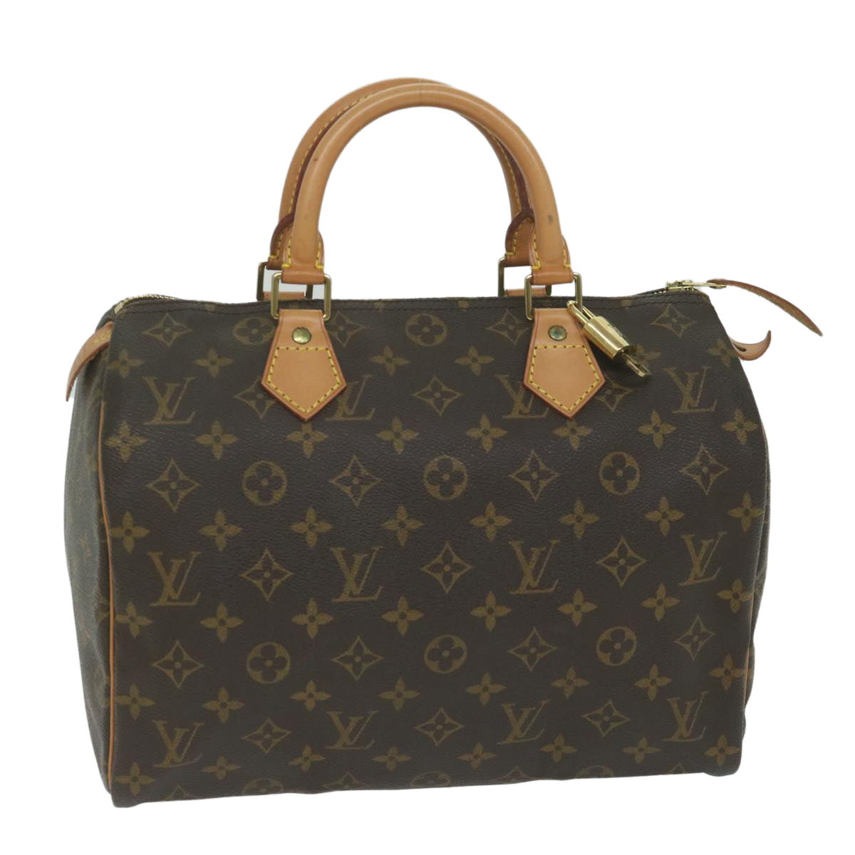 LOUIS VUITTON Monogram Speedy 30 Hand Bag M41526 LV 62053