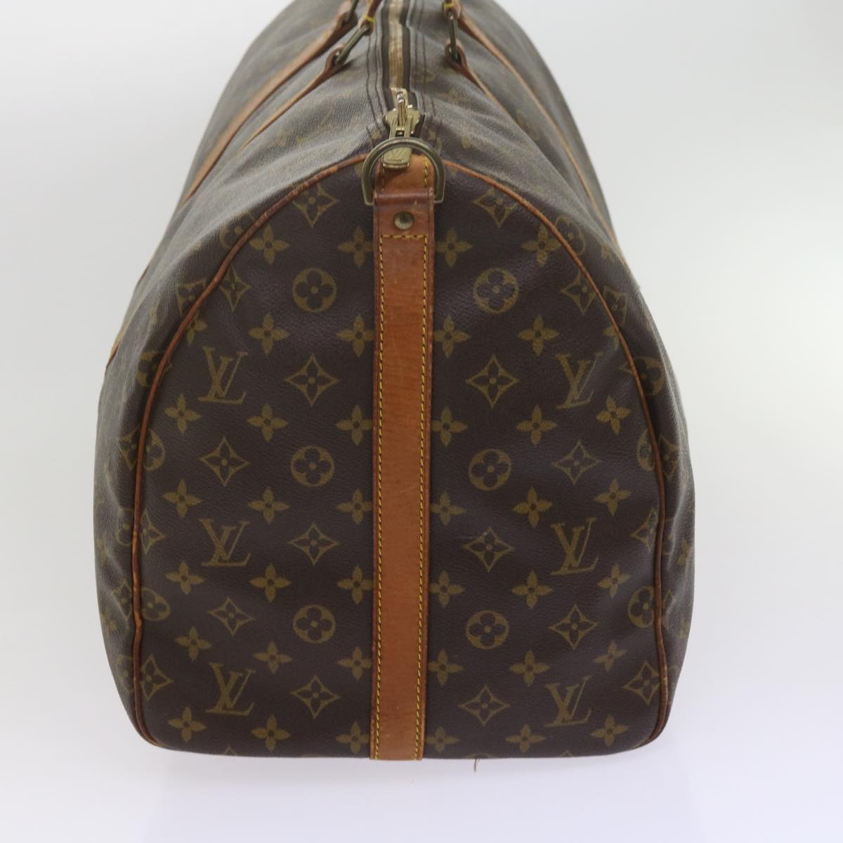 LOUIS VUITTON Monogram Keepall Bandouliere 55 Boston Bag M41414 LV 62061