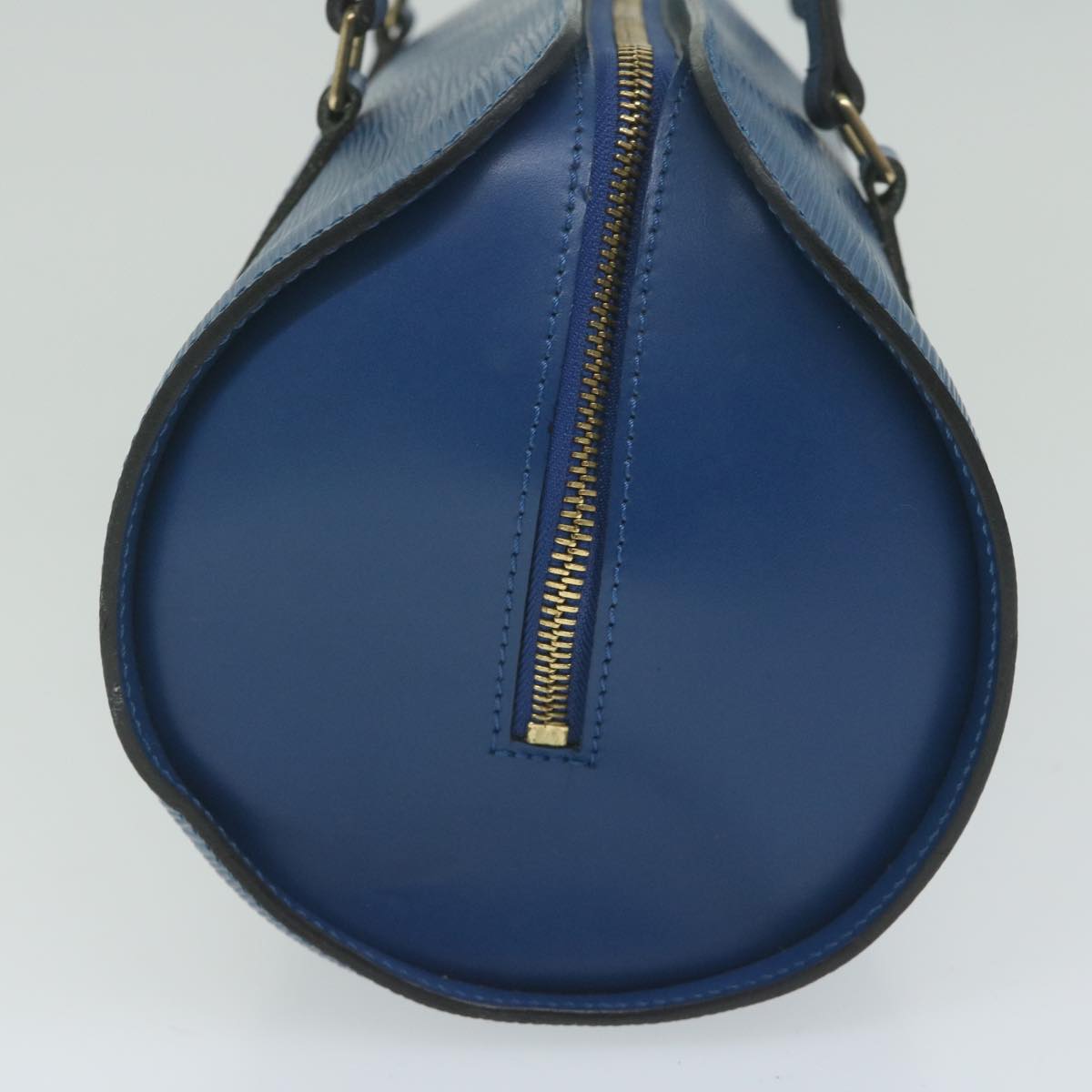 LOUIS VUITTON Epi Soufflot Hand Bag Blue M52225 LV 62069