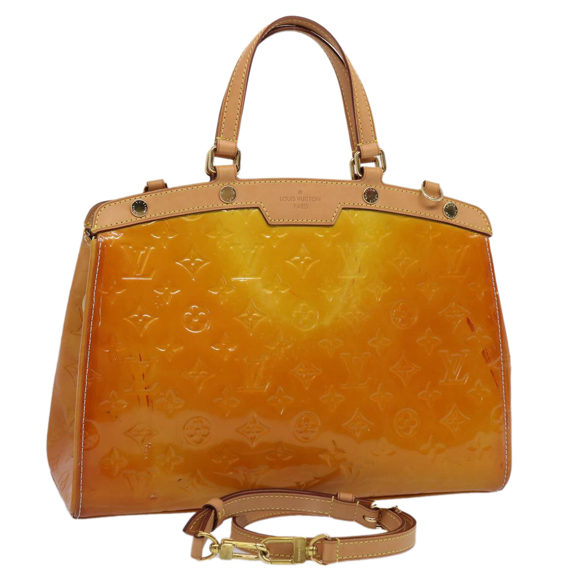 LOUIS VUITTON Monogram Vernis Blair MM Bag 2way Broncorail M91456 LV 62072