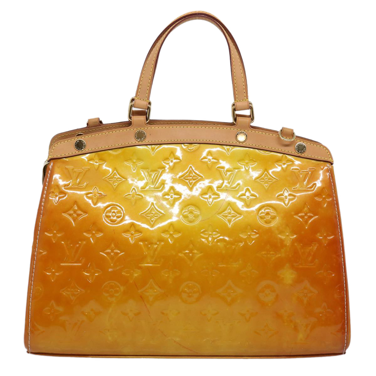 LOUIS VUITTON Monogram Vernis Blair MM Bag 2way Broncorail M91456 LV 62072
