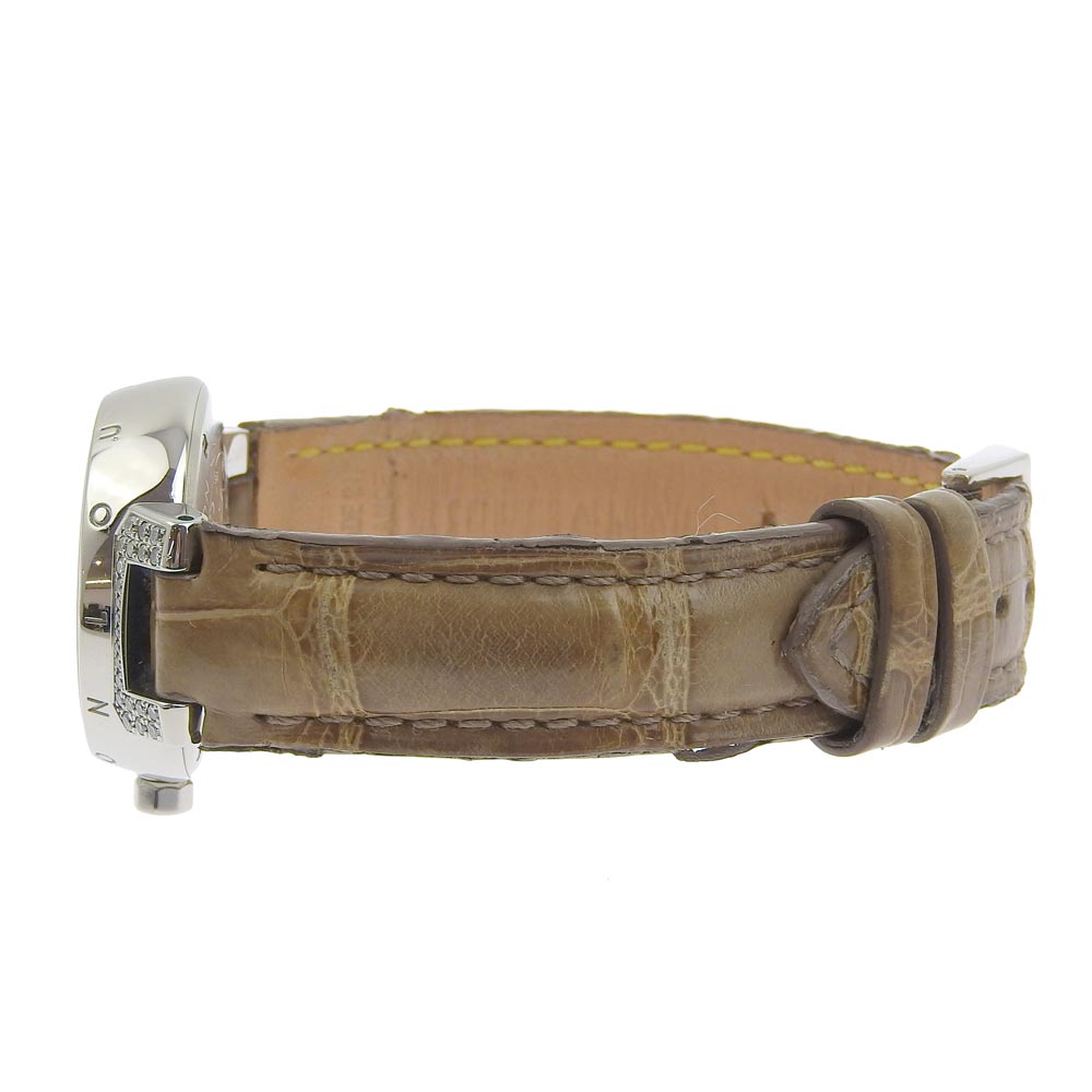 Louis Vuitton Tambour Watch Stainless Steel Leather